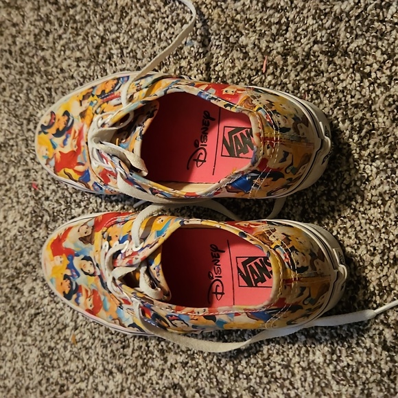 Vans size 7.5 Disney princess limited edition shoes. Show off your princess love - Picture 8 of 9